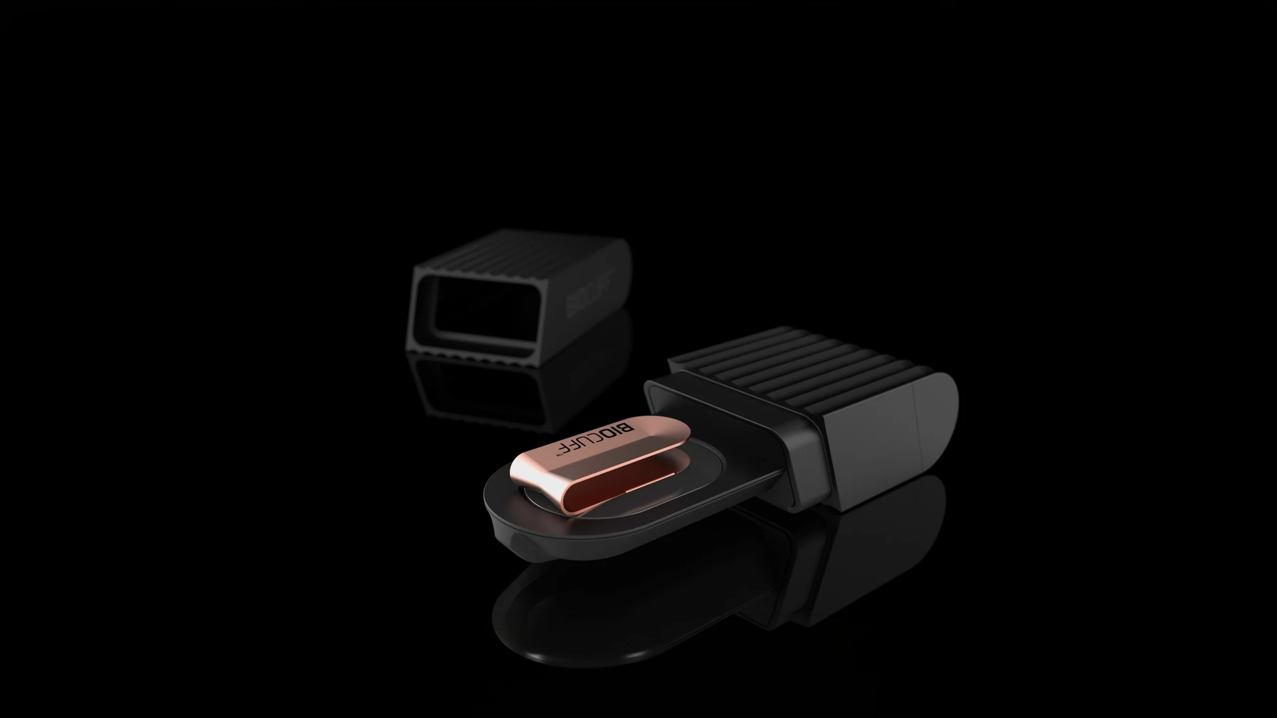 BioCuff wearable device, industrial design render